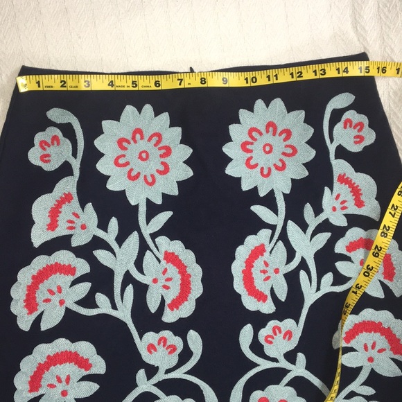 BODEN Embroidered Skirt - Picture 6 of 11